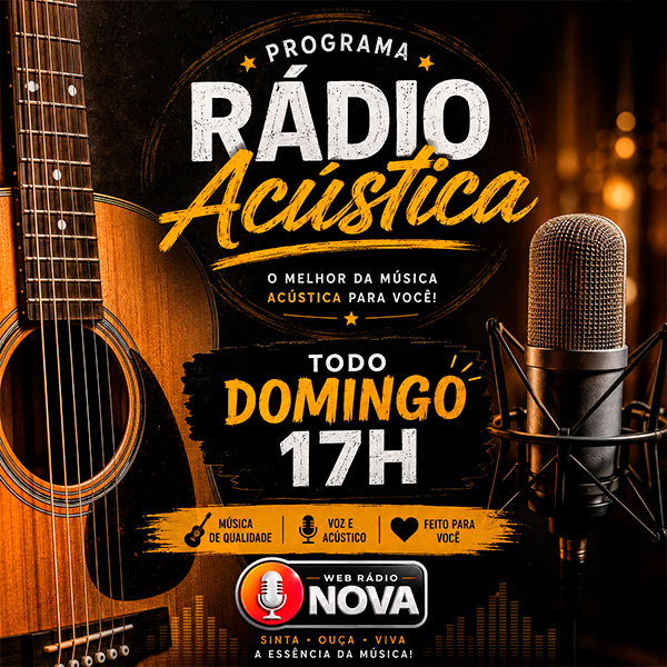Rádio acústica – Domingo