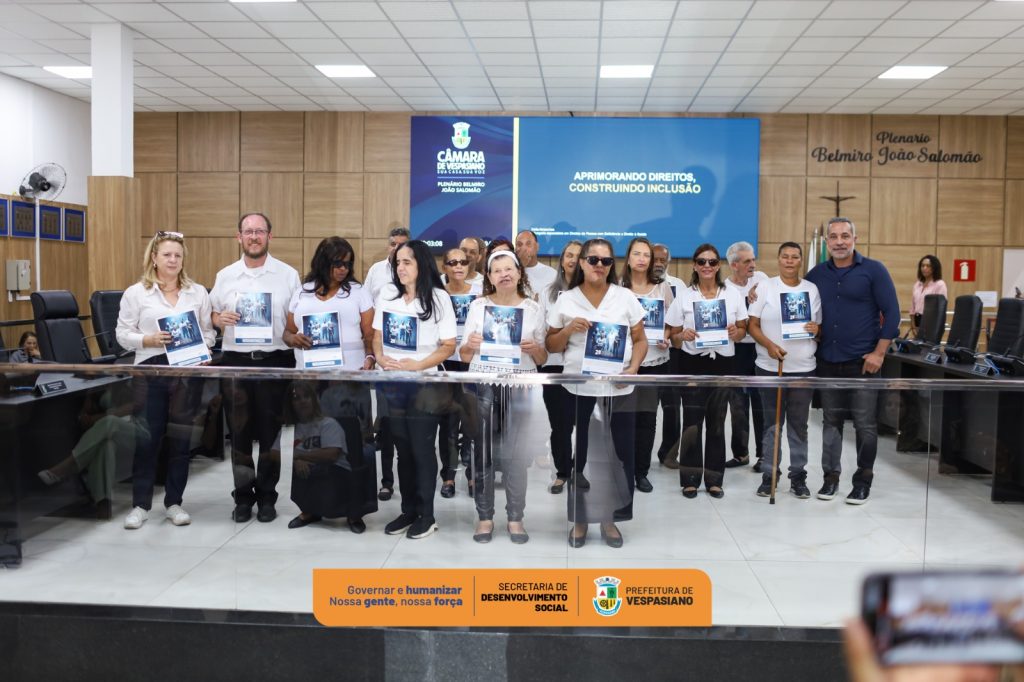Vespasiano realiza 2º Encontro Municipal em Defesa dos Direitos das Pessoas com Deficiência