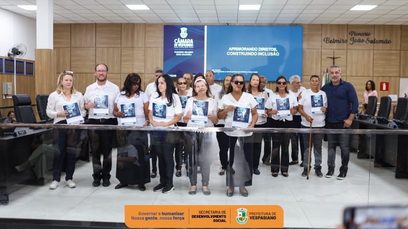 Vespasiano realiza 2º Encontro Municipal em Defesa dos Direitos das Pessoas com Deficiência