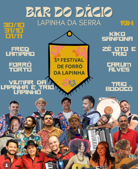 Vem aí o 1º Festival de forró da Lapinha da Serra